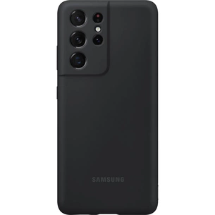 Чохол до мобільного телефона Samsung Silicone Cover Galaxy S21 Ultra Black (EF-PG998TBEGRU) зображення 1