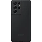Чохол до мобільного телефона Samsung Silicone Cover Galaxy S21 Ultra Black (EF-PG998TBEGRU) - зменшене зображення 1