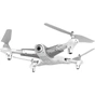 Радіокерована іграшка Syma Квадрокоптер з 2,4 Ггц управлінням та FPV-камерою 32 см (Z3) - зменшене зображення 4