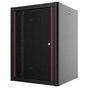 Шафа настінна Mirsan WTN 19" 20U 600x560, RAL 9005 (MR.WTN20U56DE.01) - зменшене зображення 1