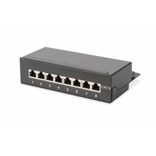 Патч-панель Digitus Desktop 8 портів cat.6 STP у зборі (DN-91608SD) изображение 1