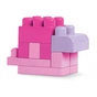 Конструктор Mega Bloks рожевий у мішку 60 деталей (DCH54) - зменшене зображення 6