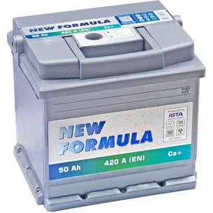 Акумулятор автомобільний NEW FORMULA 50Ah (+/-) 420EN (5502202210) зображення 1