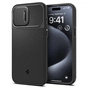 Чохол до мобільного телефона Spigen Apple iPhone 15 Pro Optik Armor MagFit Black (ACS06738) - уменьшенное изображение 3