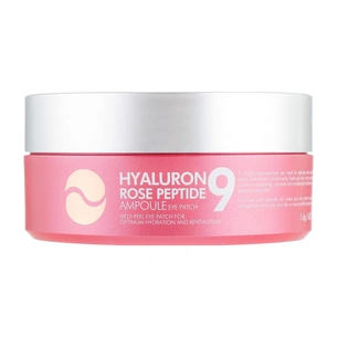 Патчі під очі Medi-Peel Hyaluron Rose Peptide 9 Ampoule Eye Patch Гідрогелеві з пептидами і трояндою 60 шт. (8809409343631) зображення 1