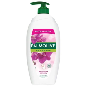 Гель для душу Palmolive Натурель Розкішна м'якість Екстракт чорної орхідеї зі зволожуючим молочком 750 мл (8693495035972) зображення 1