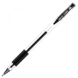 Ручка гелева Baoke з грипом 0.5 мм, чорна (PEN-BAO-PC880D-B) зображення 1
