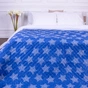 Покривало MirSon Print Line №7128 Blue Star 200х220 (2200006079064) - зменшене зображення 1