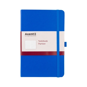 Книга записна Axent Partner, 125x195 мм, 96 аркушів, клітинка, блакитна (8201-07-A) зображення 1