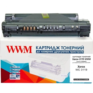 Тонер-картридж WWM Xerox WC 3119, 013R00625 Black (Xerox-3119-WWM) зображення 1