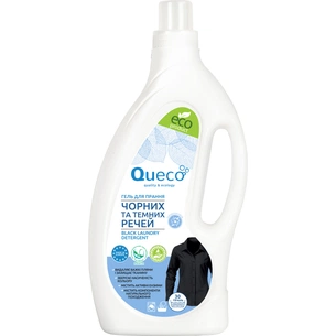 Гель для прання QuEco для чорних та темних речей 1.5 л (5908271313582) зображення 1