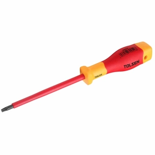 Викрутка Tolsen Premium діелектрична VDE Торкс T 25х125 мм (V30825) зображення 1