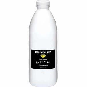 Тонер HP CLJ Universal 1000г Yellow Printalist (HP-1-Y-PL) зображення 1
