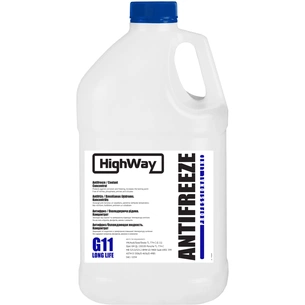 Антифриз HighWay G11 концентрат синій 3,78л (701494) зображення 1