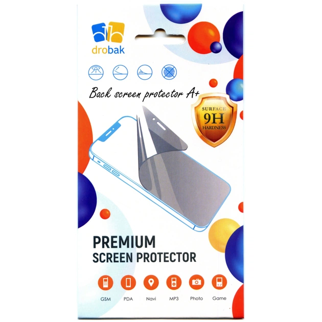 Стекло защитное Drobak back panel Apple iPhone 16 Pro Max (676751) - изображение 1