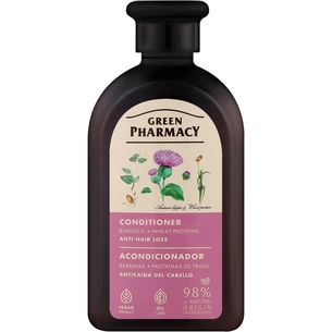 Кондиціонер для волосся Зелена Аптека Проти випадіння волосся Реп'ях і протеїни пшениці 300 мл (4823015908019) зображення 1