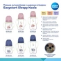Пляшечка для годування Canpol babies Easystart Sleepy Koala 120 мл блакитна (35/236_blu) - уменьшенное изображение 4