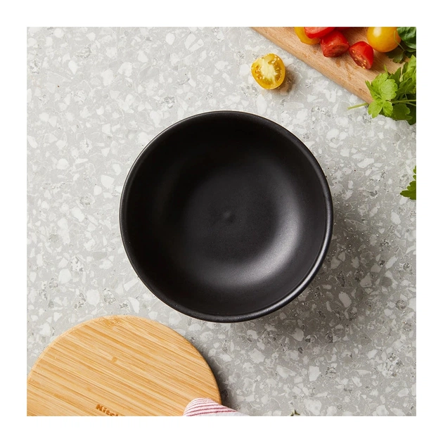 Миска KitchenAid Matte Oven-to-table з чорного керамограніту з кришкою (CC004972-001) - picture 6