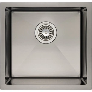 Мийка кухонна GRANADO Under top STEEL S201 black (GS08201B) зображення 1