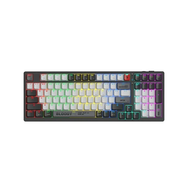 Клавиатура A4Tech Bloody WS98 Wireless/Bluetooth/USB Grey (4711421001182) - изображение 1