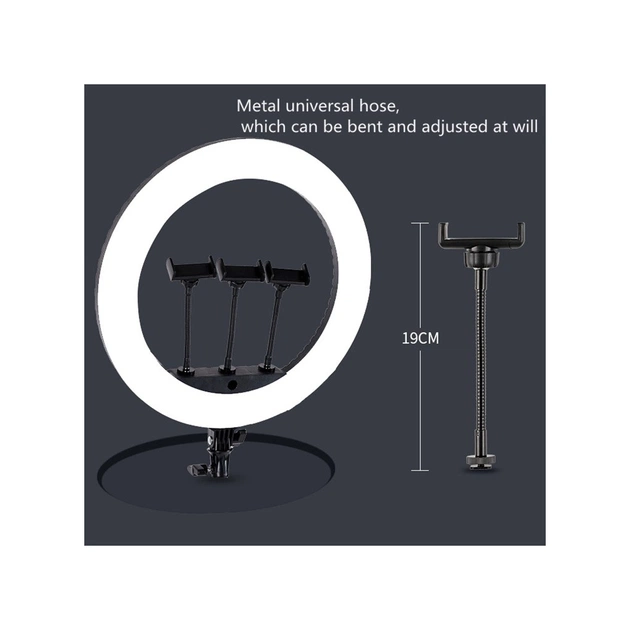 Набір блогера HQ HQ18N LED лампа 18" + штатив 2.1м (TBD01123671) - picture 4