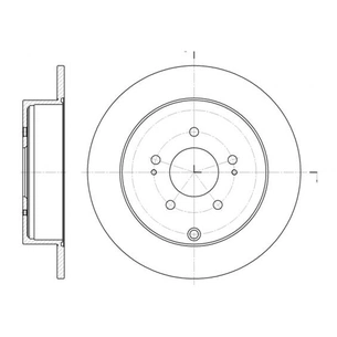 Гальмівний диск REMSA 6997.00 зображення 1