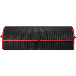 Сумка-органайзер EVAtech XL-PRO 32x100x30 см. Ромб чорний з червоним кантом (BS13643OX3RBR) зображення 1