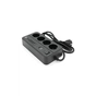 Сетевой фильтр питания Voltronic G13H, 3000W, 4 роз, 4USB 3,2А, 2 Type-C, 2м Black (YT-G13H) - уменьшенное изображение 4