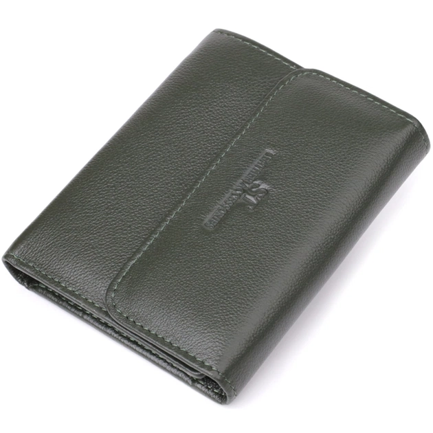 Кошелек ST Leather Из натуральной кожи Зеленый (23075) - изображение 1