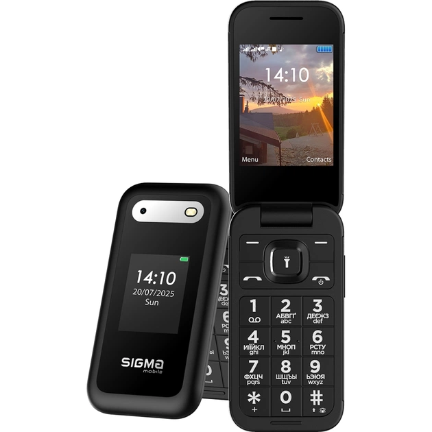 Мобільний телефон Sigma X-style 281 CLIK Black (4827798151419) - зображення 1