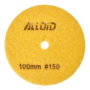 Круг зачистний Alloid Pro, алмазний, шліфувальний, на липучці, HEXAGON, 100мм, зерно 150 (DD-63387) зображення 1