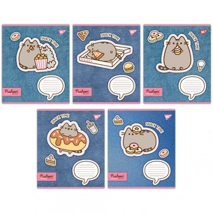 Зошит Yes Pusheen. Snack time 12 аркушів лінія (767229) зображення 1