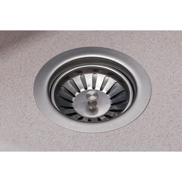Мойка кухонная GRANADO RONDA terra з сифоном (470*490mm.) (gr2203) - изображение 3