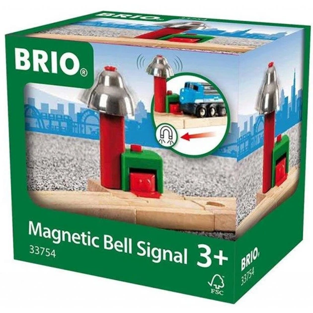 Залізниця Brio World Магнітний сигнальний дзвоник (33754) - зображення 1