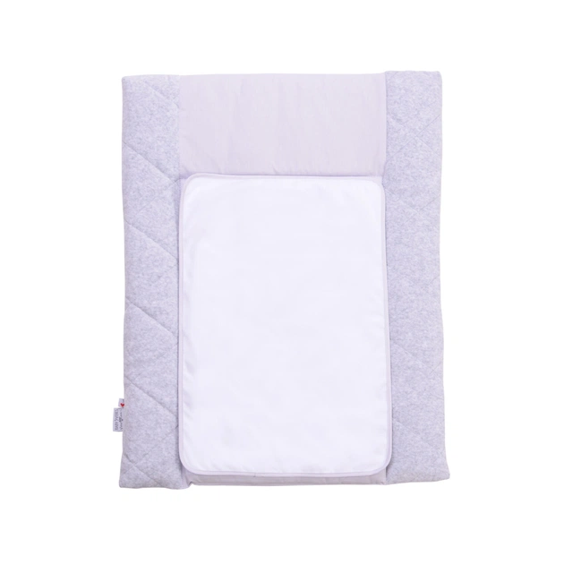 Пеленальний матрацик Верес Velour Grey melange 50х70 см (429.03) - picture 1