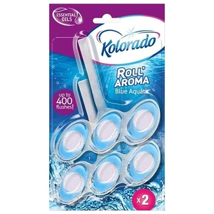 Туалетний блок Kolorado Блакитна вода 51 г 2 шт. (5902506009318) зображення 1