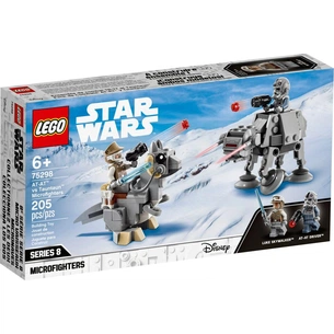 Конструктор LEGO Star Wars TM Мікрофайтери: AT-AT проти таунтауна 205 деталей (75298) зображення 1
