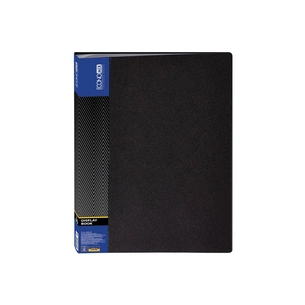 Папка з файлами Economix А4 з 40 файлами, чорна (E30604-01) изображение 1