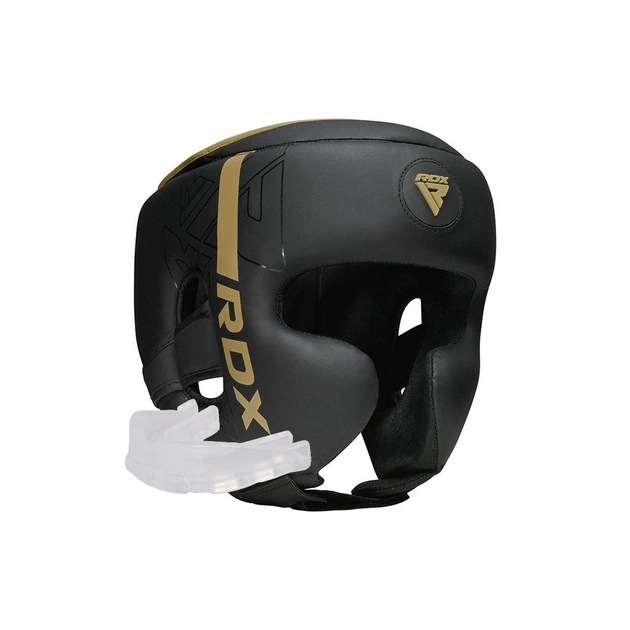 Боксерський шолом RDX F6 Kara Matte Golden S (HGR-F6MGL-S) - picture 1