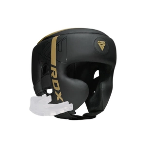 Боксерський шолом RDX F6 Kara Matte Golden S (HGR-F6MGL-S) зображення 1