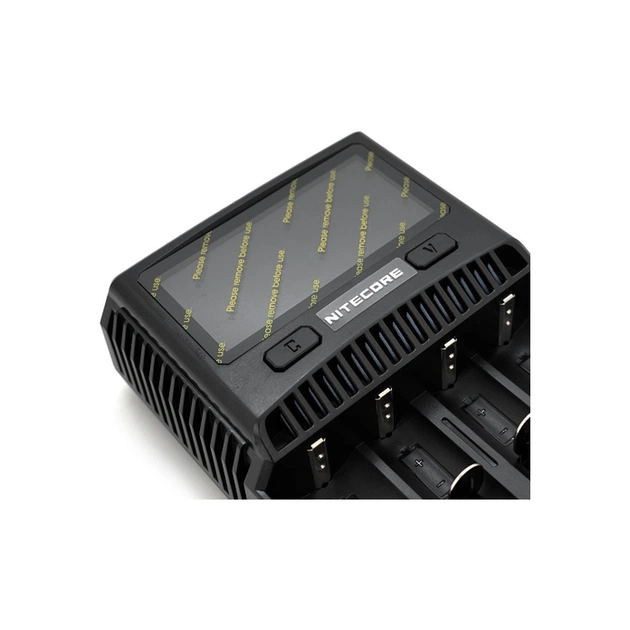Зарядний пристрій для акумуляторів Nitecore SC4 (4 channels, LCD, Li-ion, Ni-MH, Ni-Cd, AA(R6), ААA(R03), AAAA, С(R14), 3A) (NITD4LCDSC4) - зображення 2