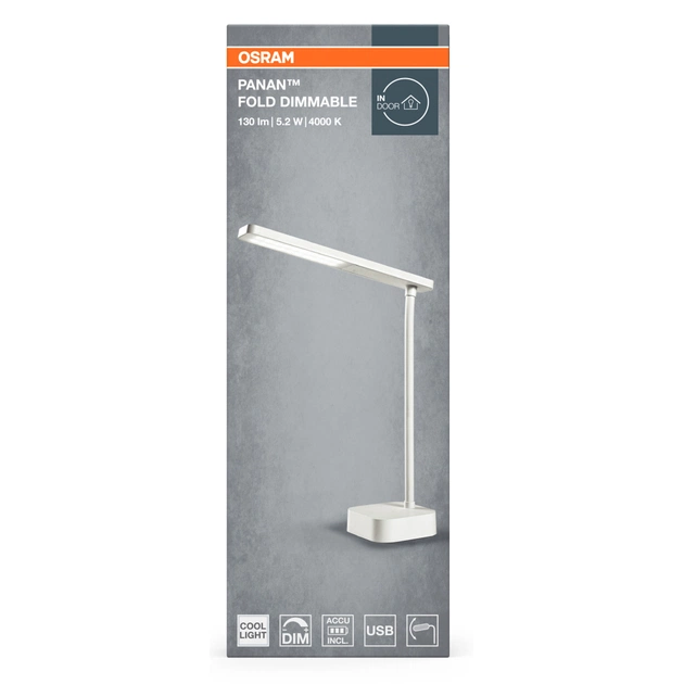 Настільна лампа Osram PANAN F DIM USB WT (4099854507472) - picture 5