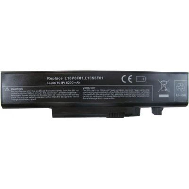Акумулятор до ноутбука Lenovo IdeaPad Y470 L10S6Y02 5200mAh 6cell 11.1V Li-ion AlSoft (A41776) - изображение 1