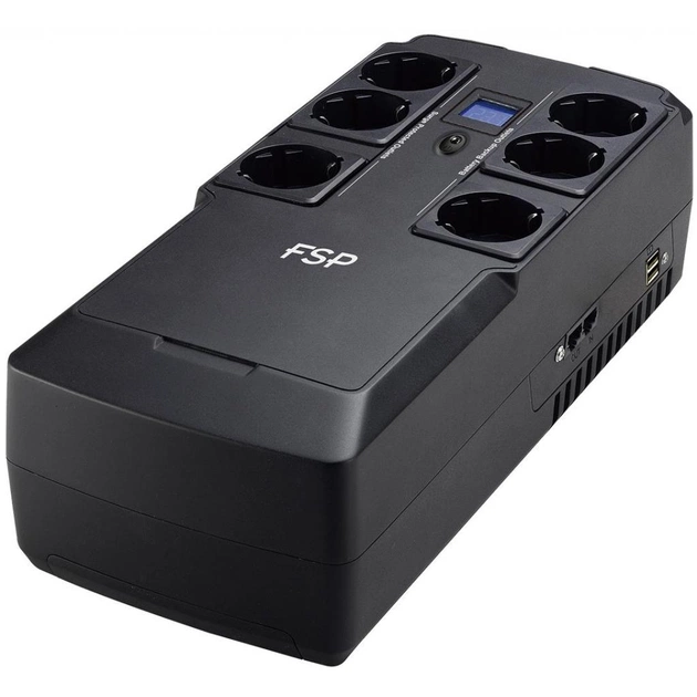 Пристрій безперебійного живлення FSP NanoFit 800VA 480W (PPF4801704) - зображення 1