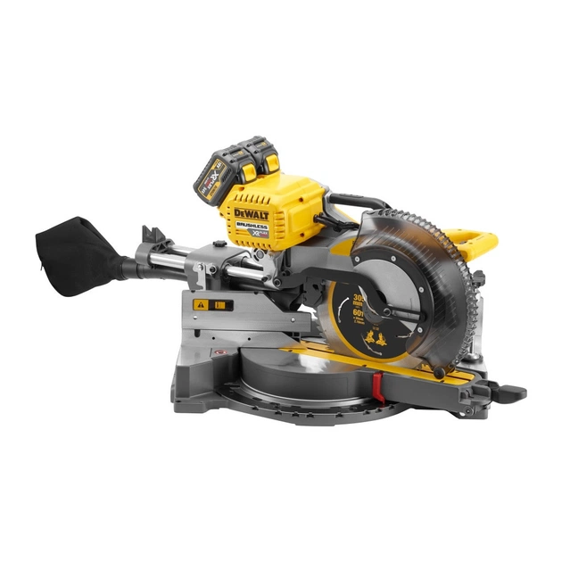 Торцювальна пила DeWALT 54В XR FLEXVOLT Li-Ion, диск 305х30 мм, XPS, 25.5 кг, 2x6Ah, БЖ (DHS780T2A) - picture 2