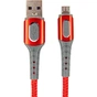 Дата кабель USB 2.0 AM to Micro 5P 1.0m red Dengos (NTK-M-LP-RED) - зменшене зображення 1