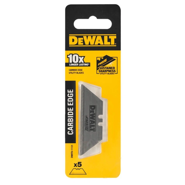 Лезо DeWALT Carbide, трапецеподібна, довжина 62 мм, висота 19 мм, 5 шт. (DWHT0-11131) - picture 4