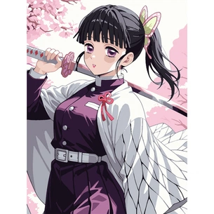 Картина по номерам Santi Demon Slayer Shinobu Kocho 30*40 см (955044) зображення 1