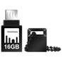 USB флеш накопичувач Strontium Flash 16GB Nitro Silver OTG USB 3.0 (SR16GBBOTG2Z) - зменшене зображення 2