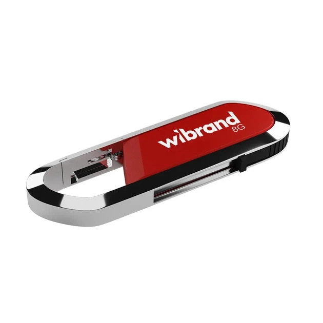 USB флеш накопичувач Wibrand 8GB Aligator Red USB 2.0 (WI2.0/AL8U7DR) - зображення 1